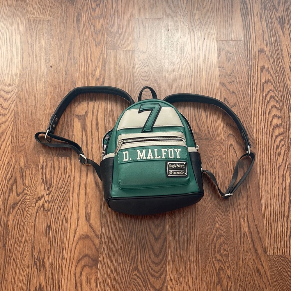 Draco malfoy quidditch harry potter mini backpack